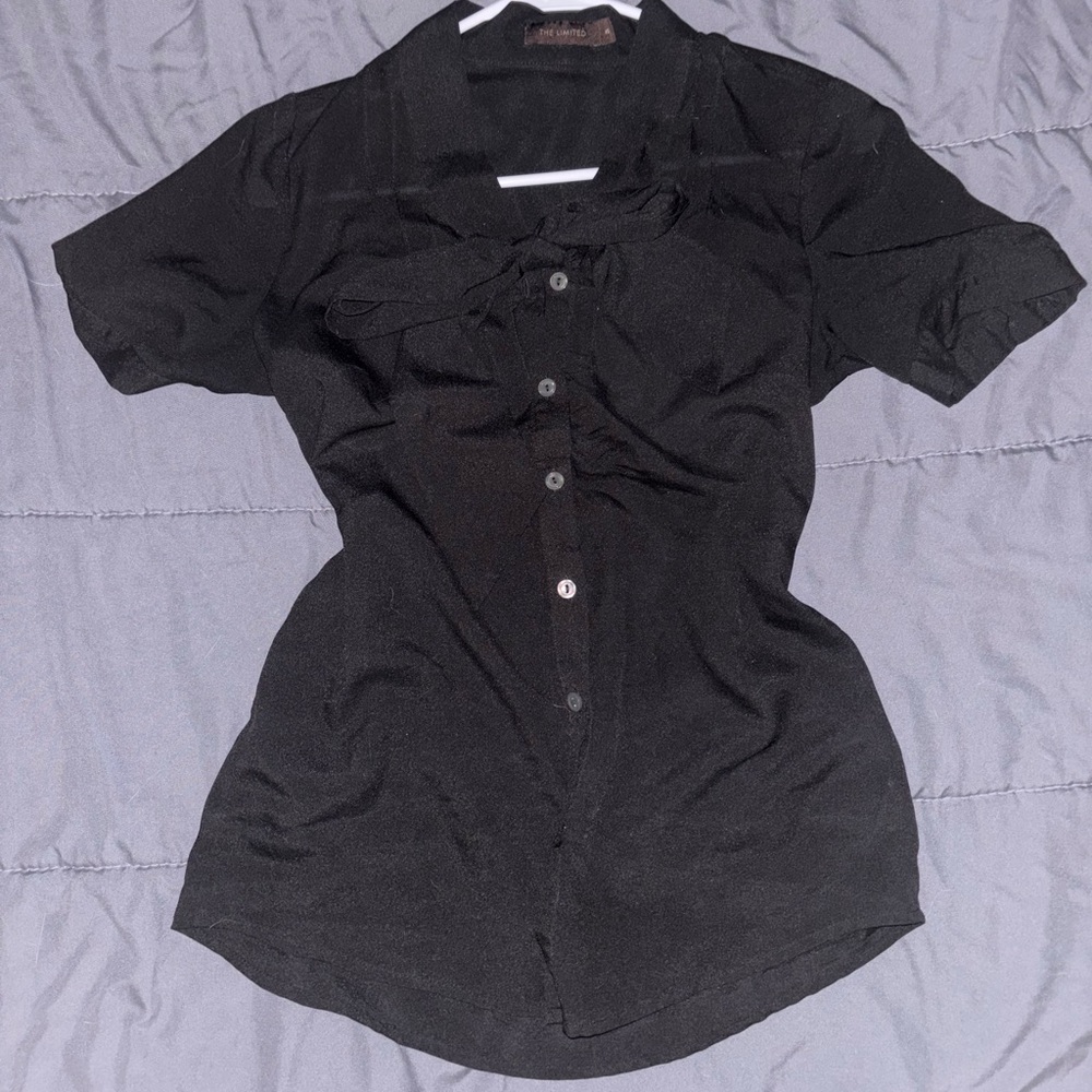 XS The Limited Black Blouse